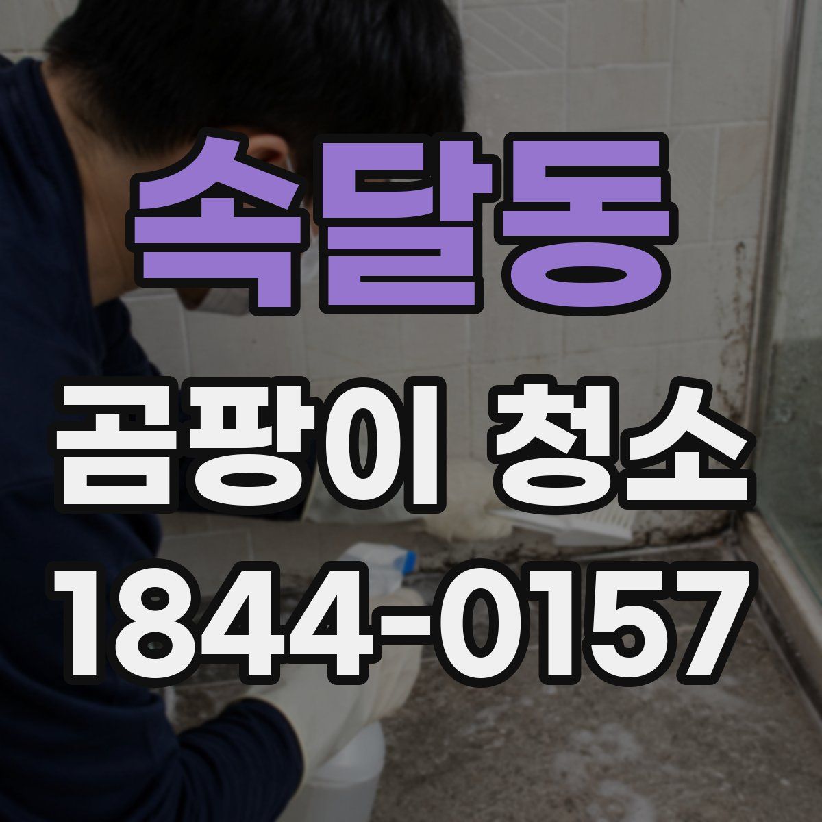 속달동 곰팡이 청소