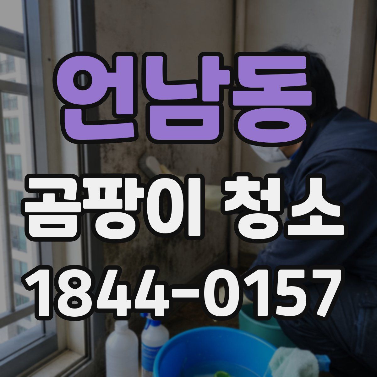 언남동 곰팡이 청소
