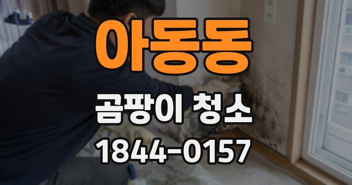아동동 곰팡이 청소