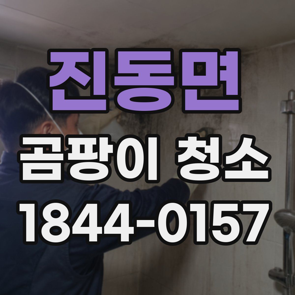 진동면 곰팡이 청소