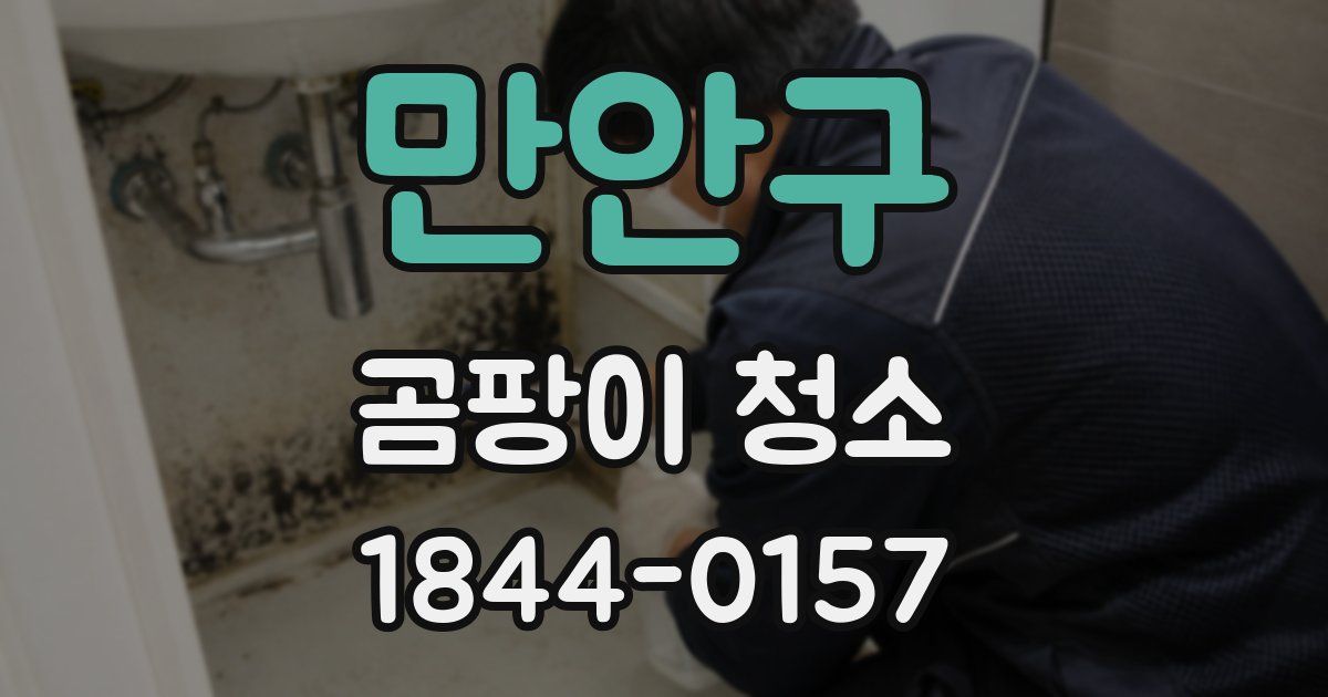만안구 곰팡이 청소