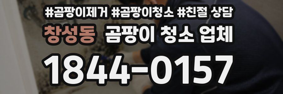 창성동 곰팡이 청소 업체