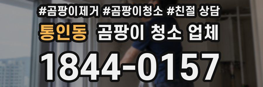 통인동 곰팡이 청소 업체