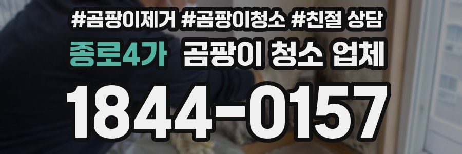 종로4가 곰팡이 청소 업체