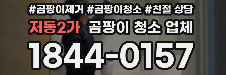 저동2가 곰팡이 청소 업체