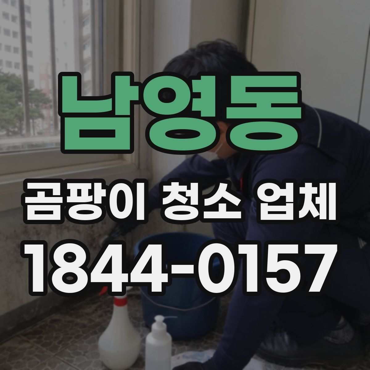 남영동 곰팡이 청소 업체