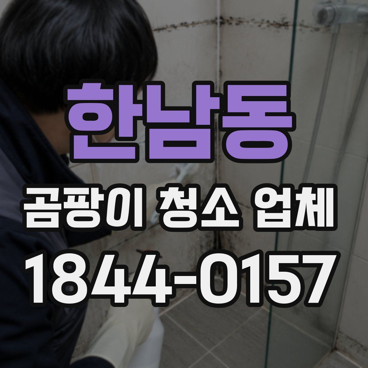 한남동 곰팡이 청소 업체