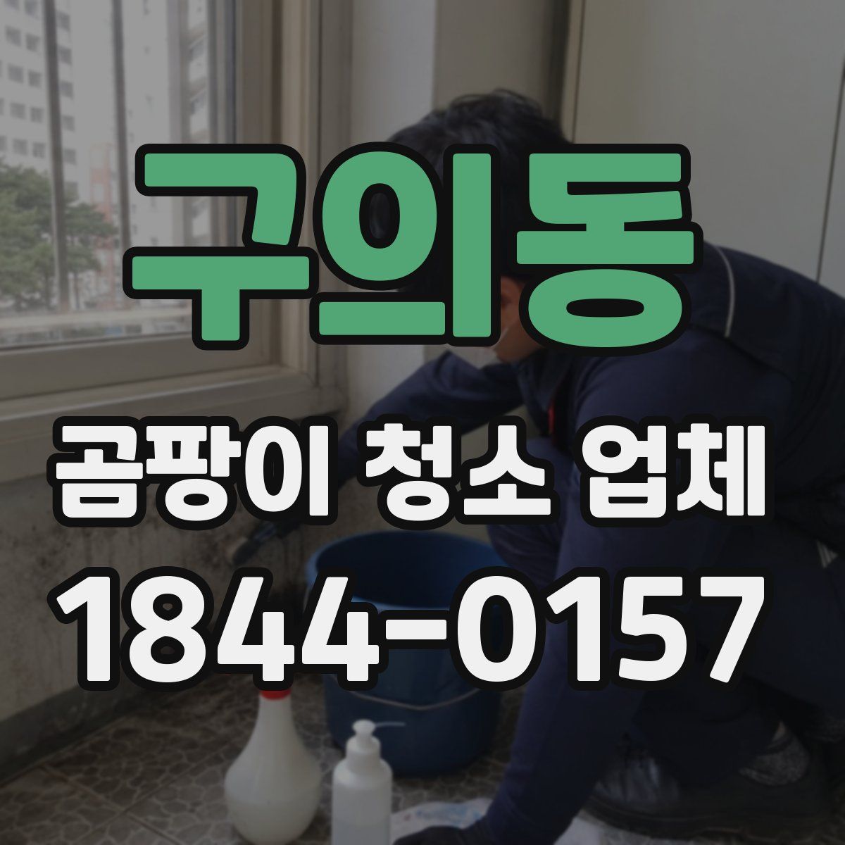 구의동 곰팡이 청소 업체