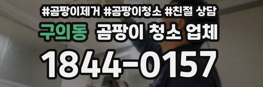 구의동 곰팡이 청소 업체