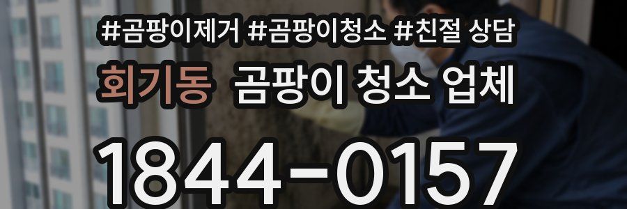 회기동 곰팡이 청소 업체
