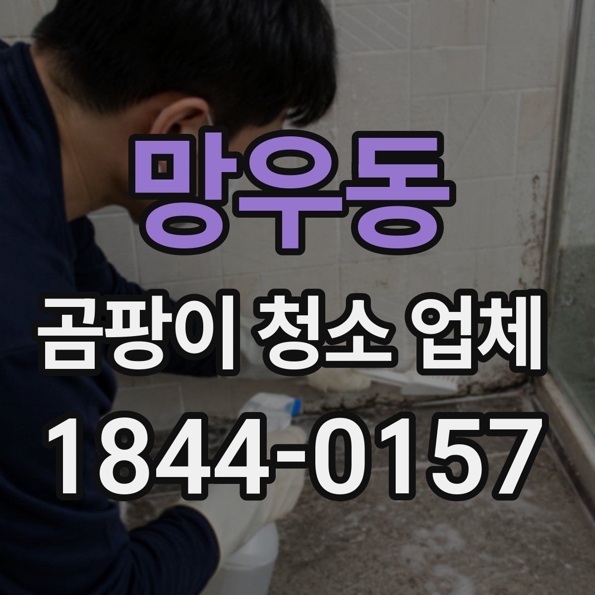 망우동 곰팡이 청소 업체