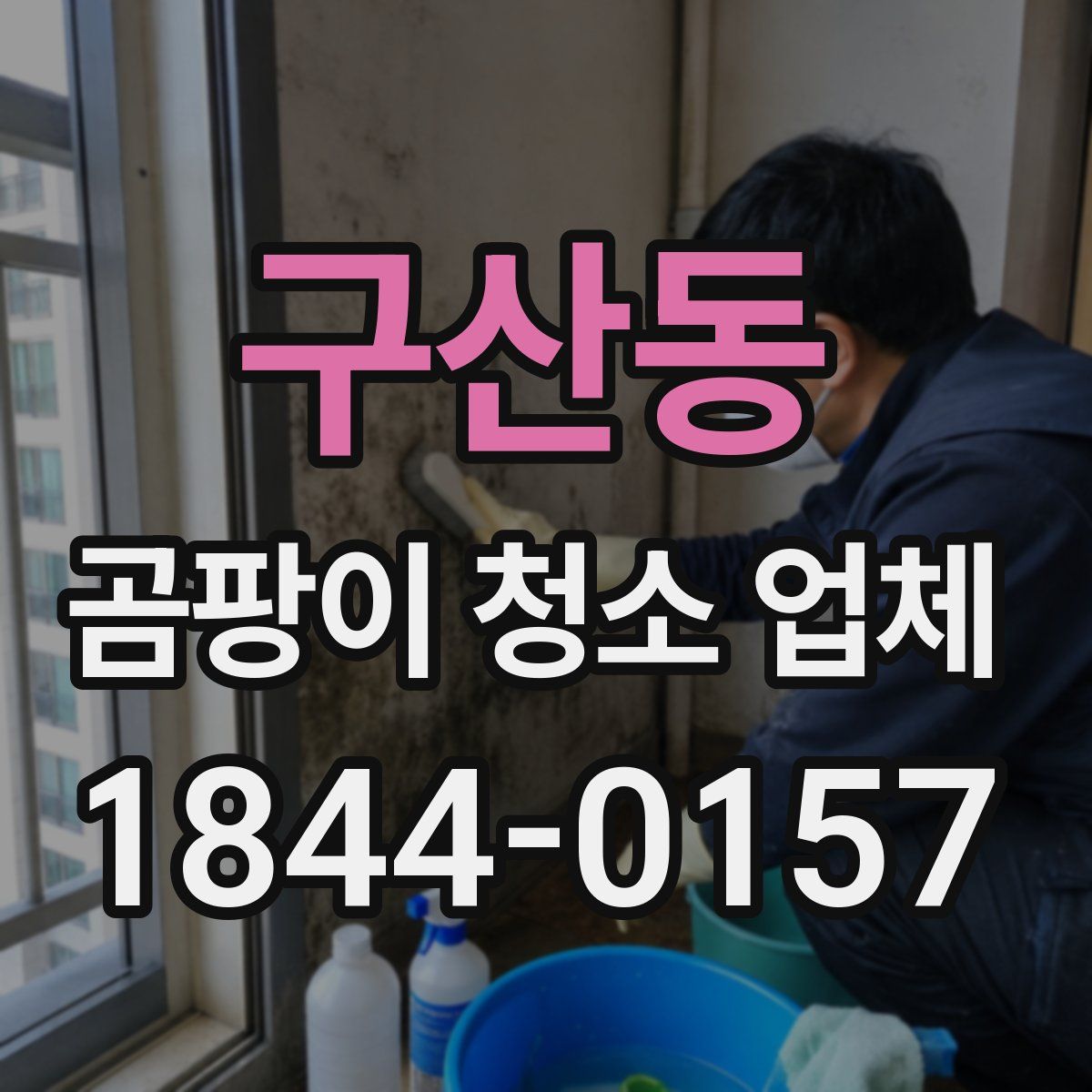구산동 곰팡이 청소 업체
