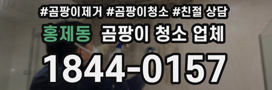 홍제동 곰팡이 청소 업체