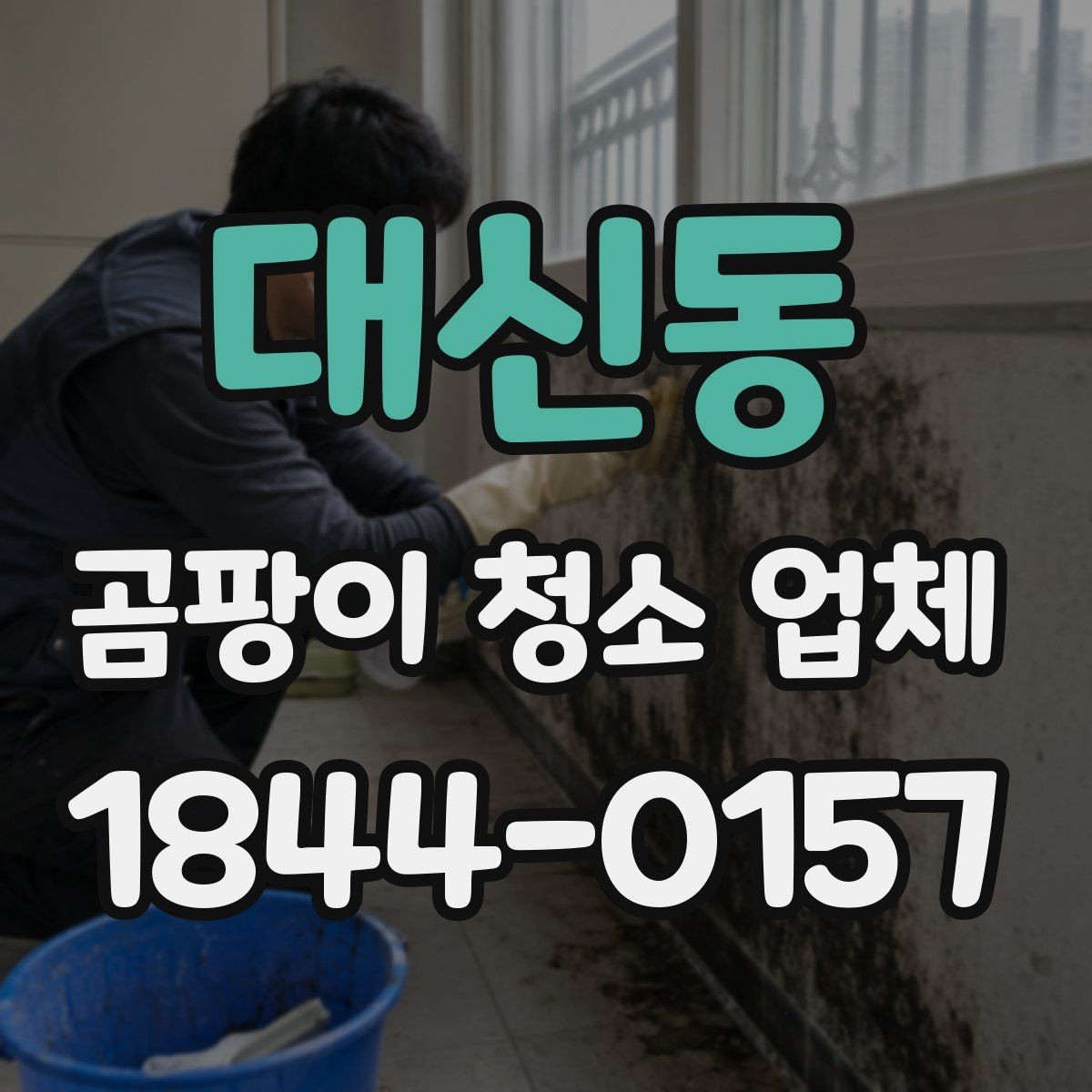 대신동 곰팡이 청소 업체 알아볼 때 체크리스트