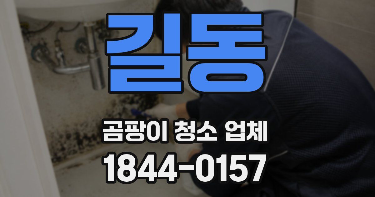 길동 곰팡이 청소 업체