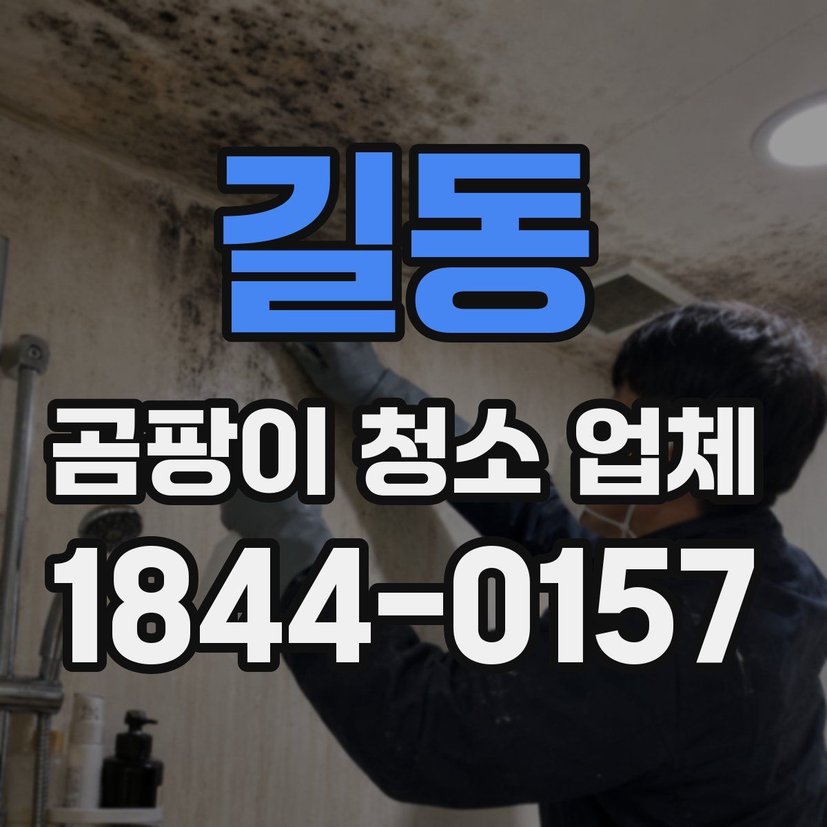 길동 곰팡이 청소 업체