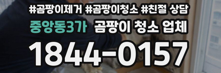중앙동3가 곰팡이 청소 업체