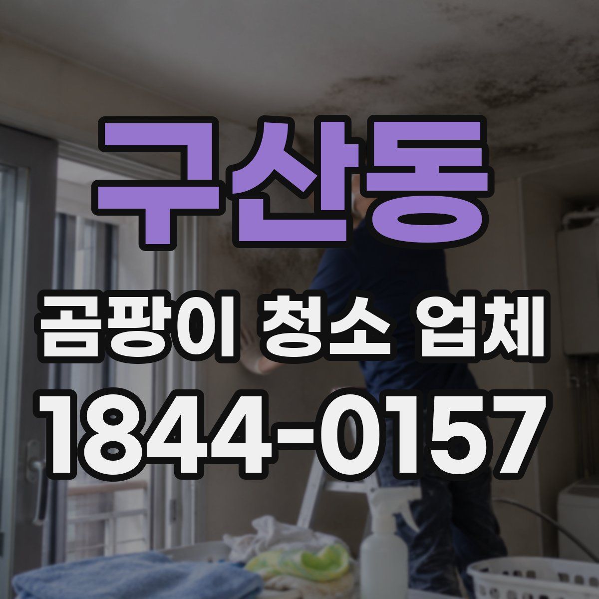 구산동 곰팡이 청소 업체
