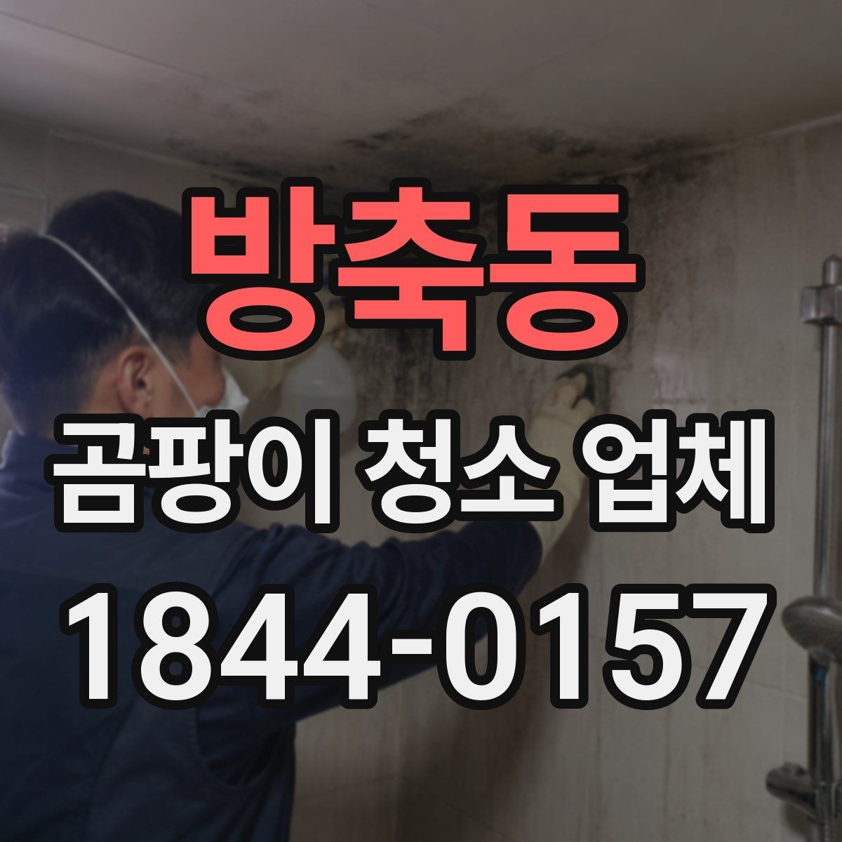 방축동 곰팡이 청소 업체 예약 전에 준비할 사항