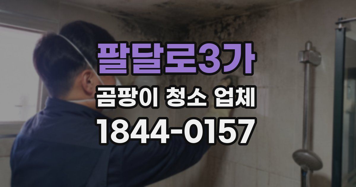 팔달로3가 곰팡이 청소 업체