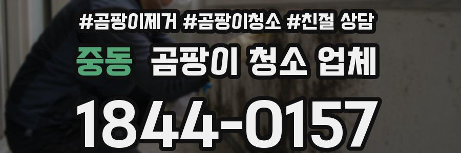 중동 곰팡이 청소 업체