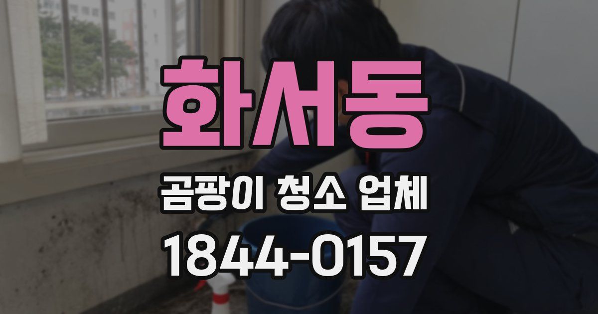 화서동 곰팡이 청소 업체