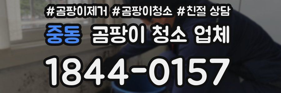 중동 곰팡이 청소 업체