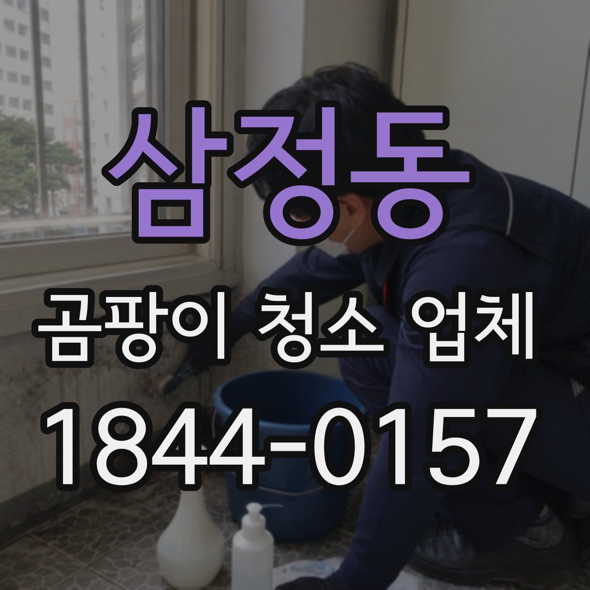 삼정동 곰팡이 청소 업체