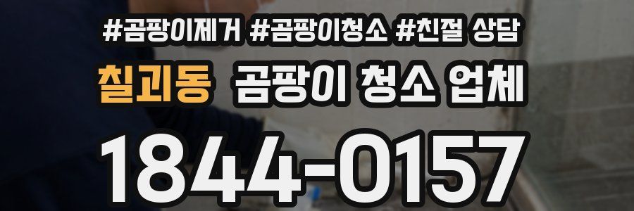 칠괴동 곰팡이 청소 업체