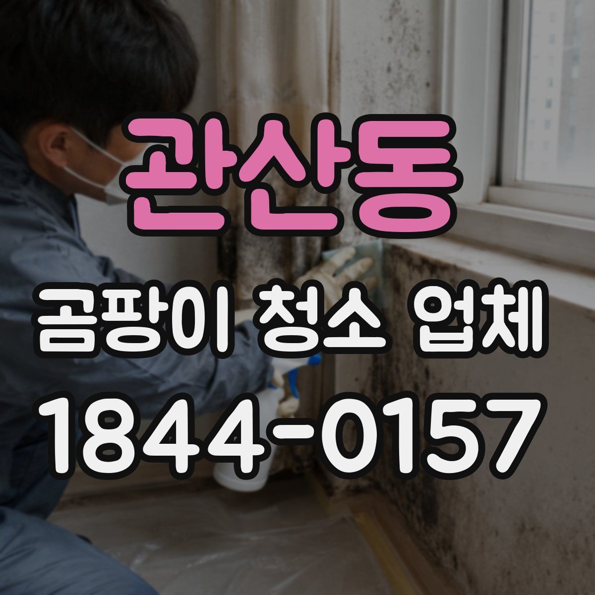 관산동 곰팡이 청소 업체