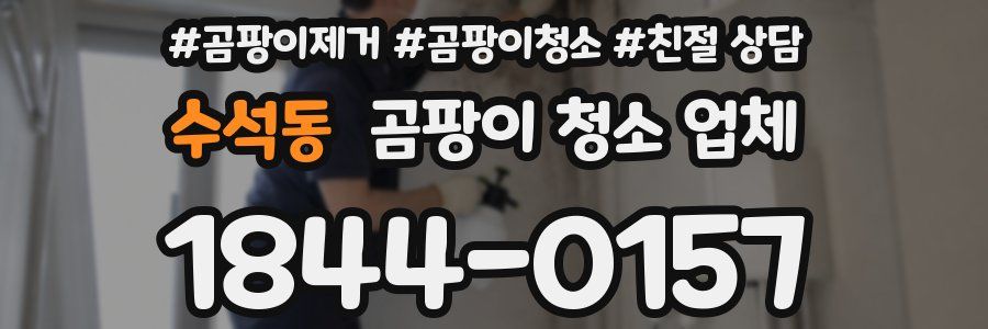 수석동 곰팡이 청소 업체