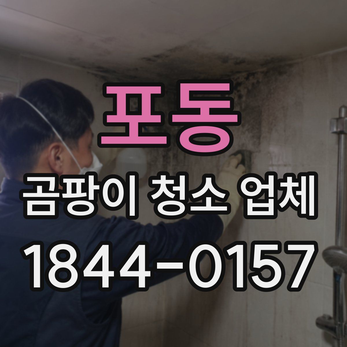 포동 곰팡이 청소 업체