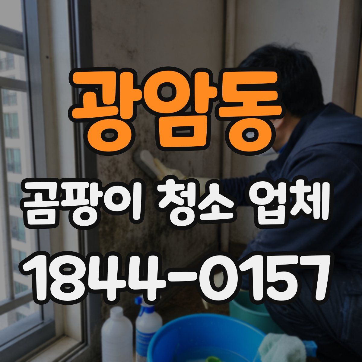 광암동 곰팡이 청소 업체