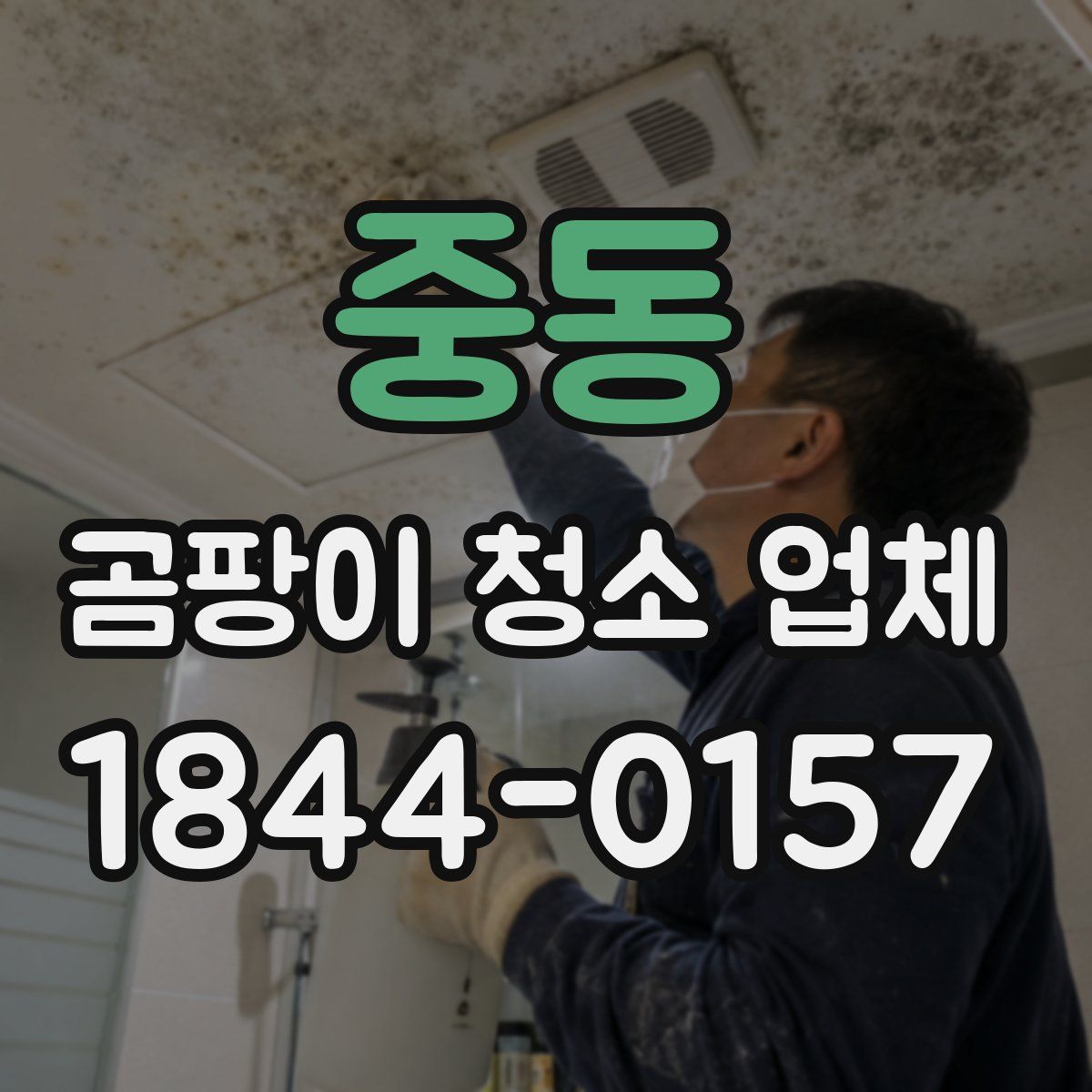 중동 곰팡이 청소 업체