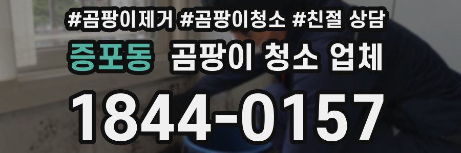 증포동 곰팡이 청소 업체