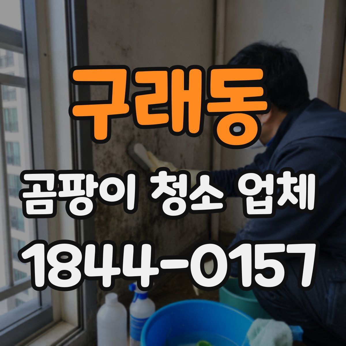 구래동 곰팡이 청소 업체