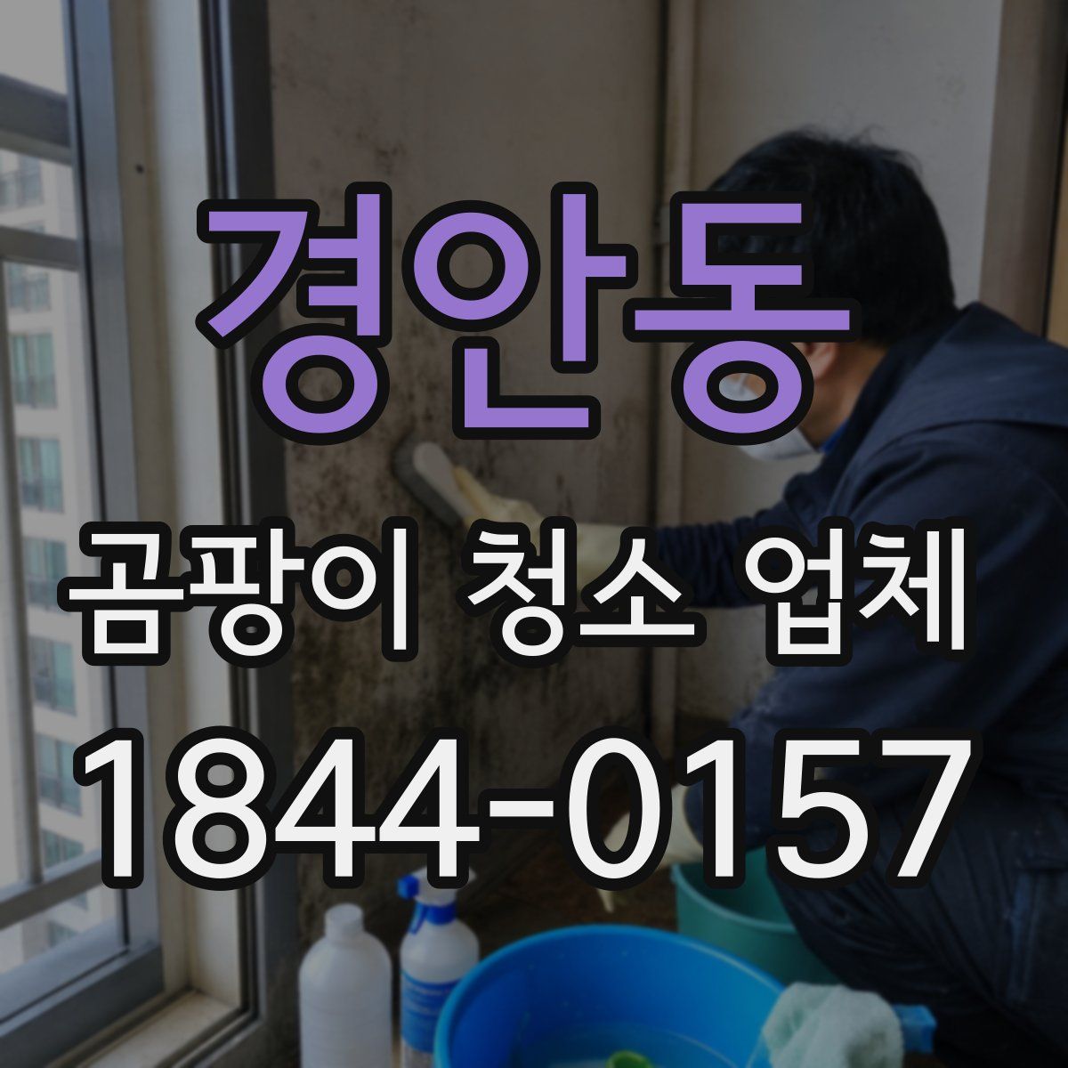 경안동 곰팡이 청소 업체