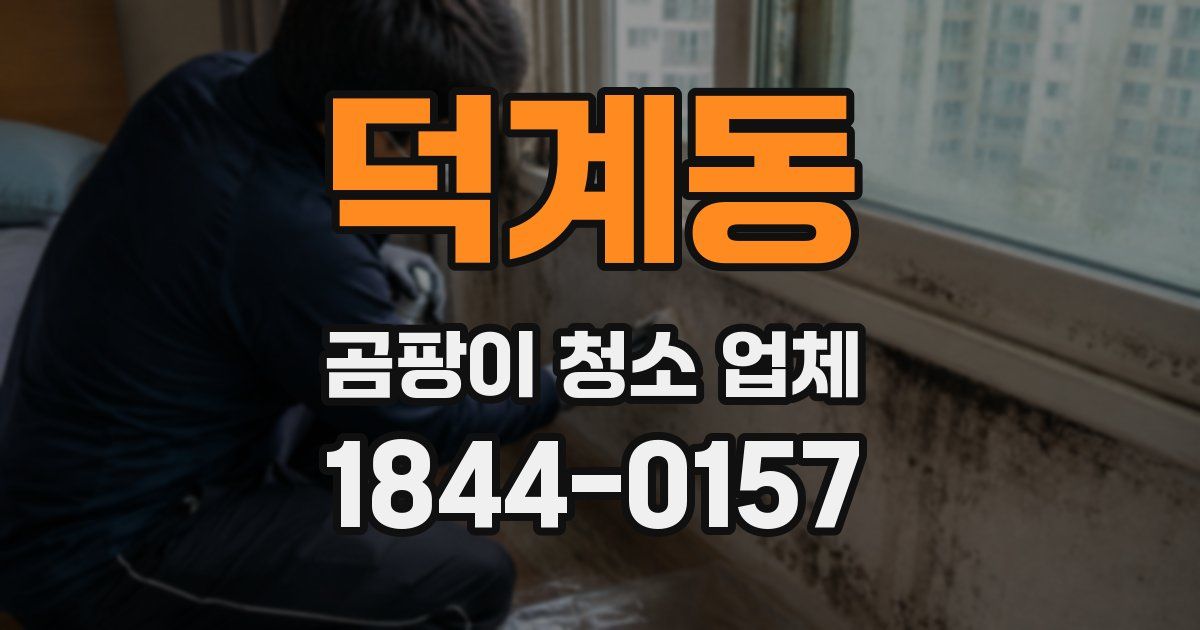 덕계동 곰팡이 청소 업체