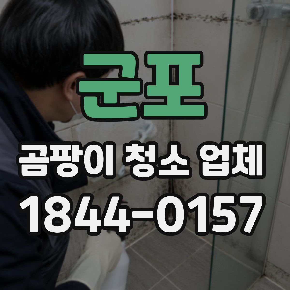 군포 곰팡이 청소 업체