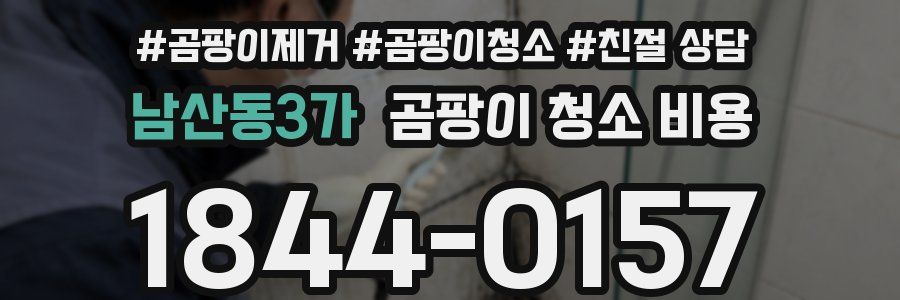 남산동3가 곰팡이 청소 비용