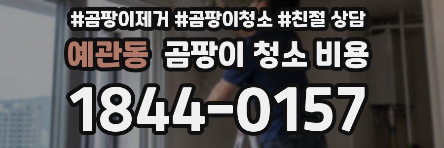 예관동 곰팡이 청소 비용