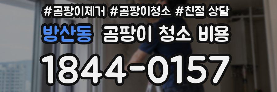 방산동 곰팡이 청소 비용