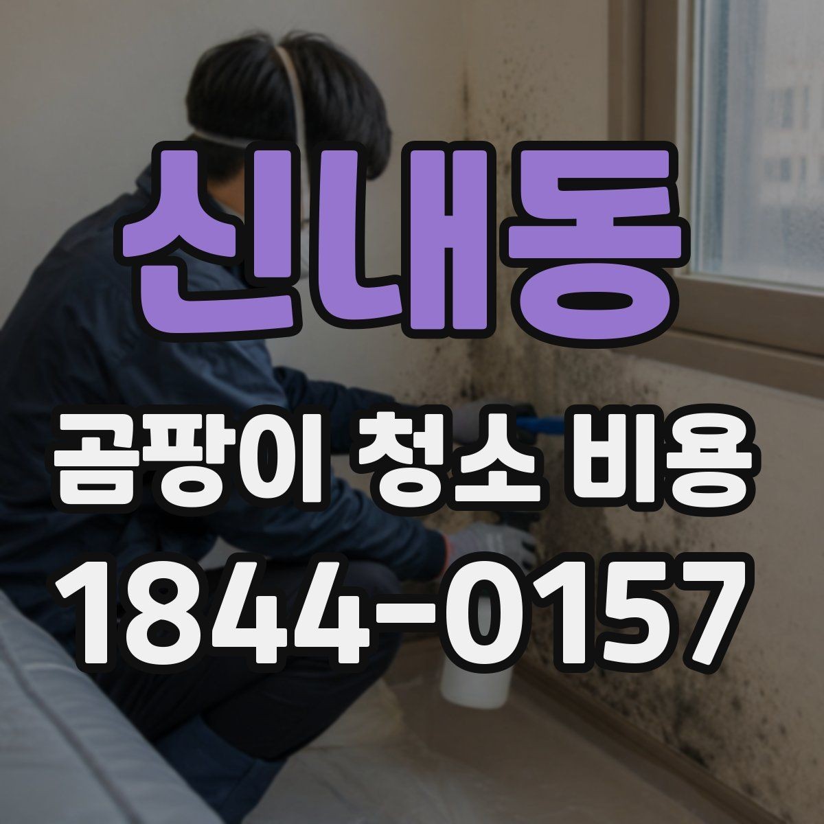 신내동 곰팡이 청소 비용 절감을 위해 점검할 내용
