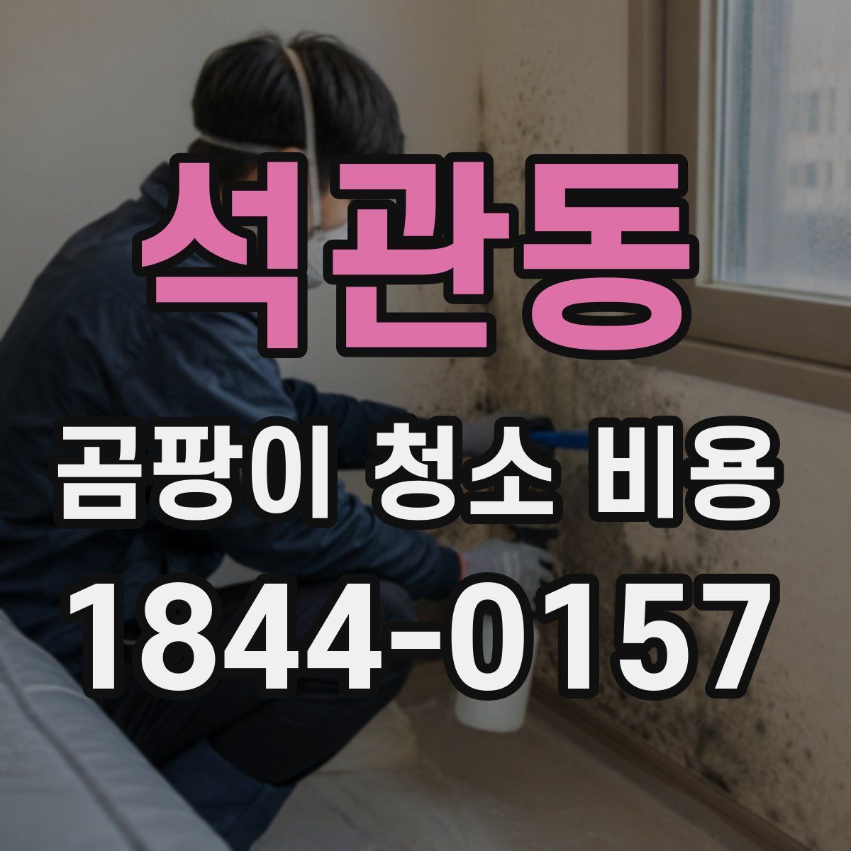 석관동 곰팡이 청소 비용