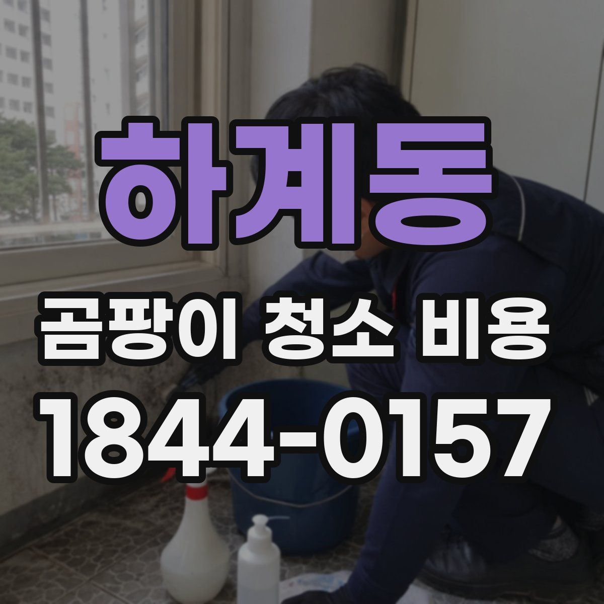 하계동 곰팡이 청소 비용