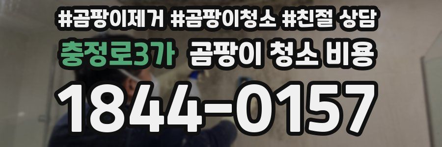 충정로3가 곰팡이 청소 비용