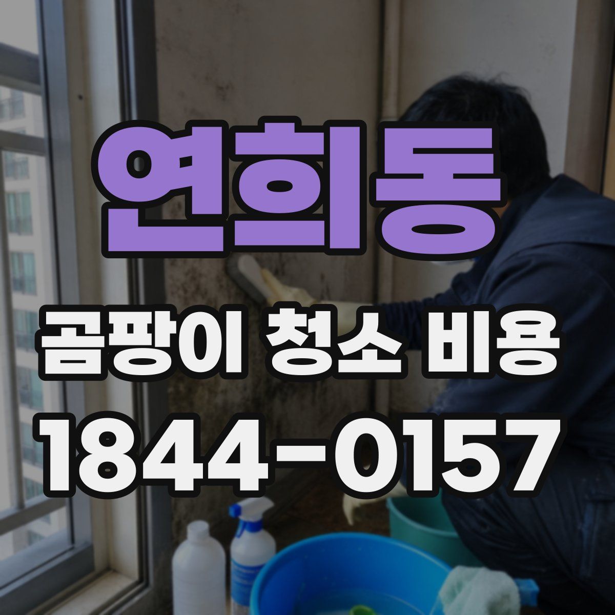 연희동 곰팡이 청소 비용