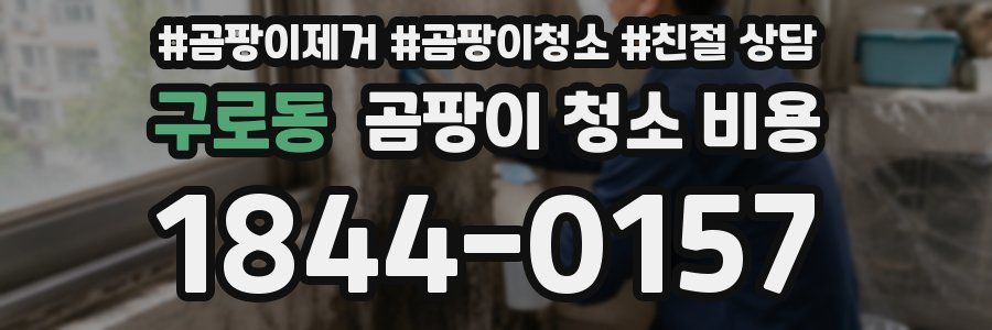구로동 곰팡이 청소 비용