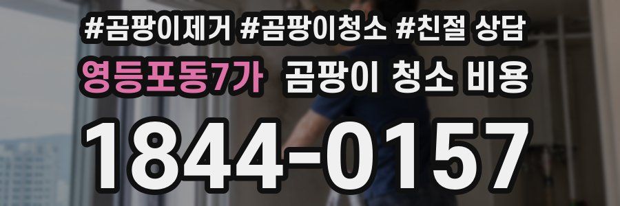 영등포동7가 곰팡이 청소 비용