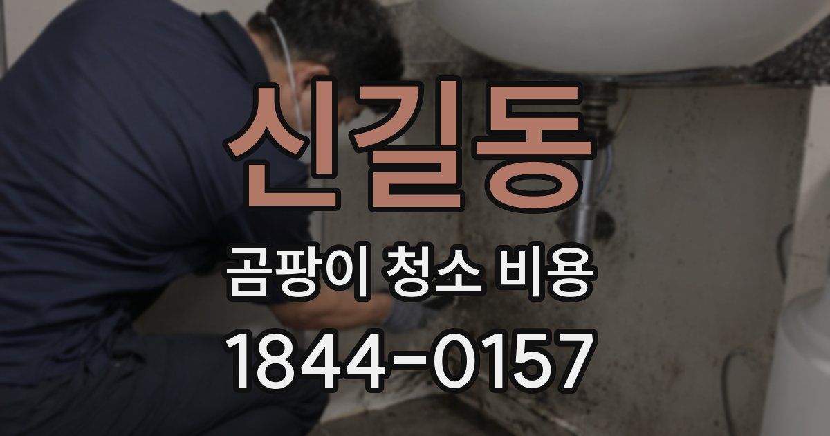 신길동 곰팡이 청소 비용